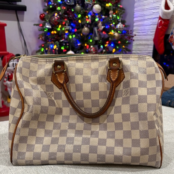 Handbags - LV speedy Damier Azur 30